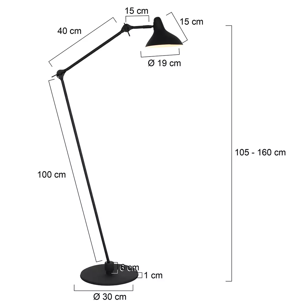 Stehlampe Kasket