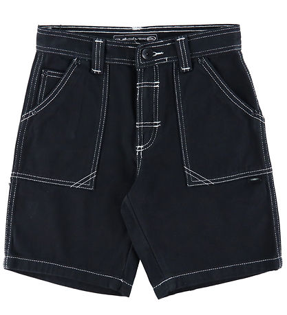 Quiksilver Jeansshorts - Quecksilber - Schwarz