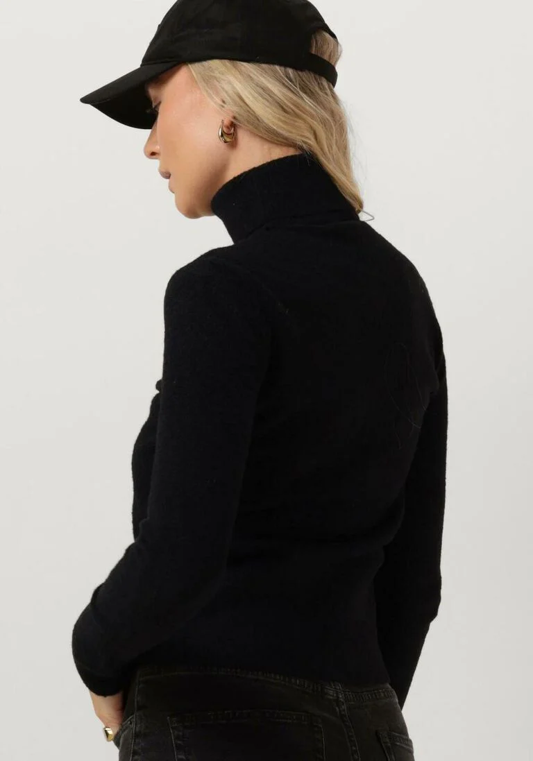 CATWALK JUNKIE zwarte catwalk junkie coltrui kn namara