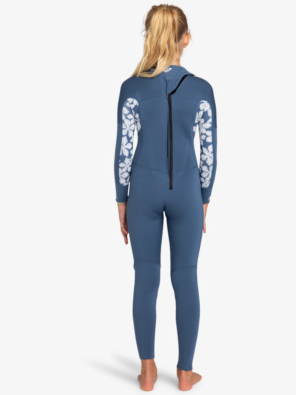 3/2mm Swell Series Haut en néoprène back zip Bleu Fille