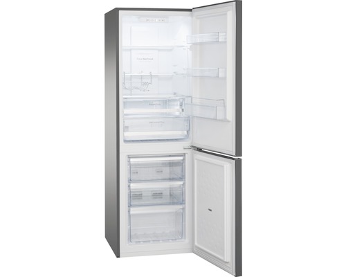 Amica KGCN 387 110 S koel-vriescombinatie, afmetingen (B x H x D): 54 x 170 x 57,6 cm, koelgedeelte: 161 l, vriesgedeelte: 70 l