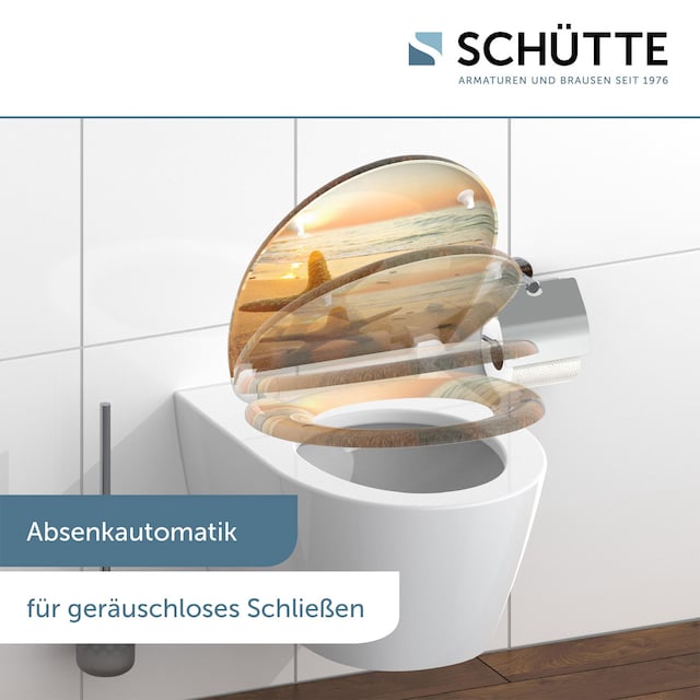SCHÜTTE Duroplast WC-Sitz Sea Star