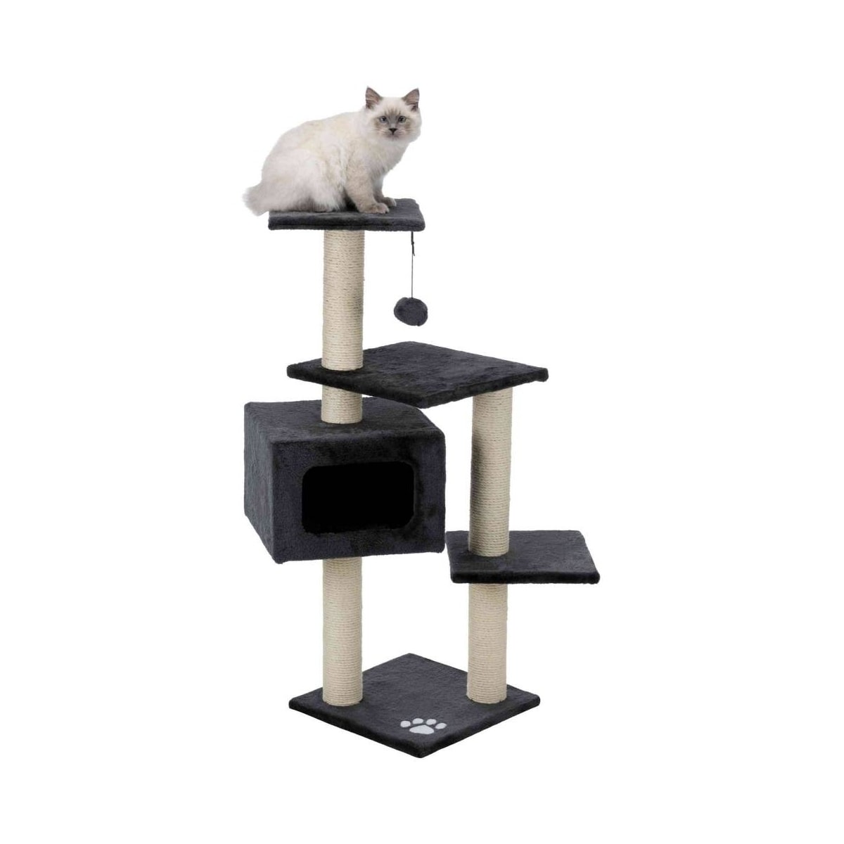 Cat Tower Palamos 109cm mørkegrå