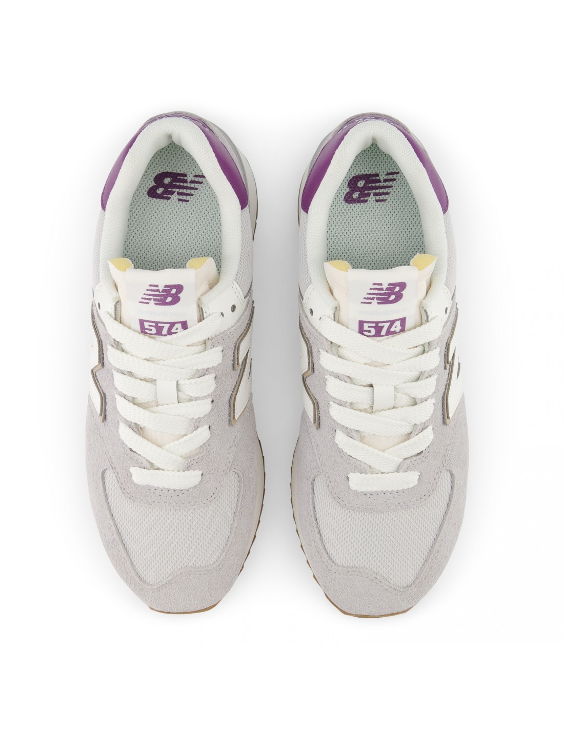 new balance Sneakers Femme 574 Gris/Violet