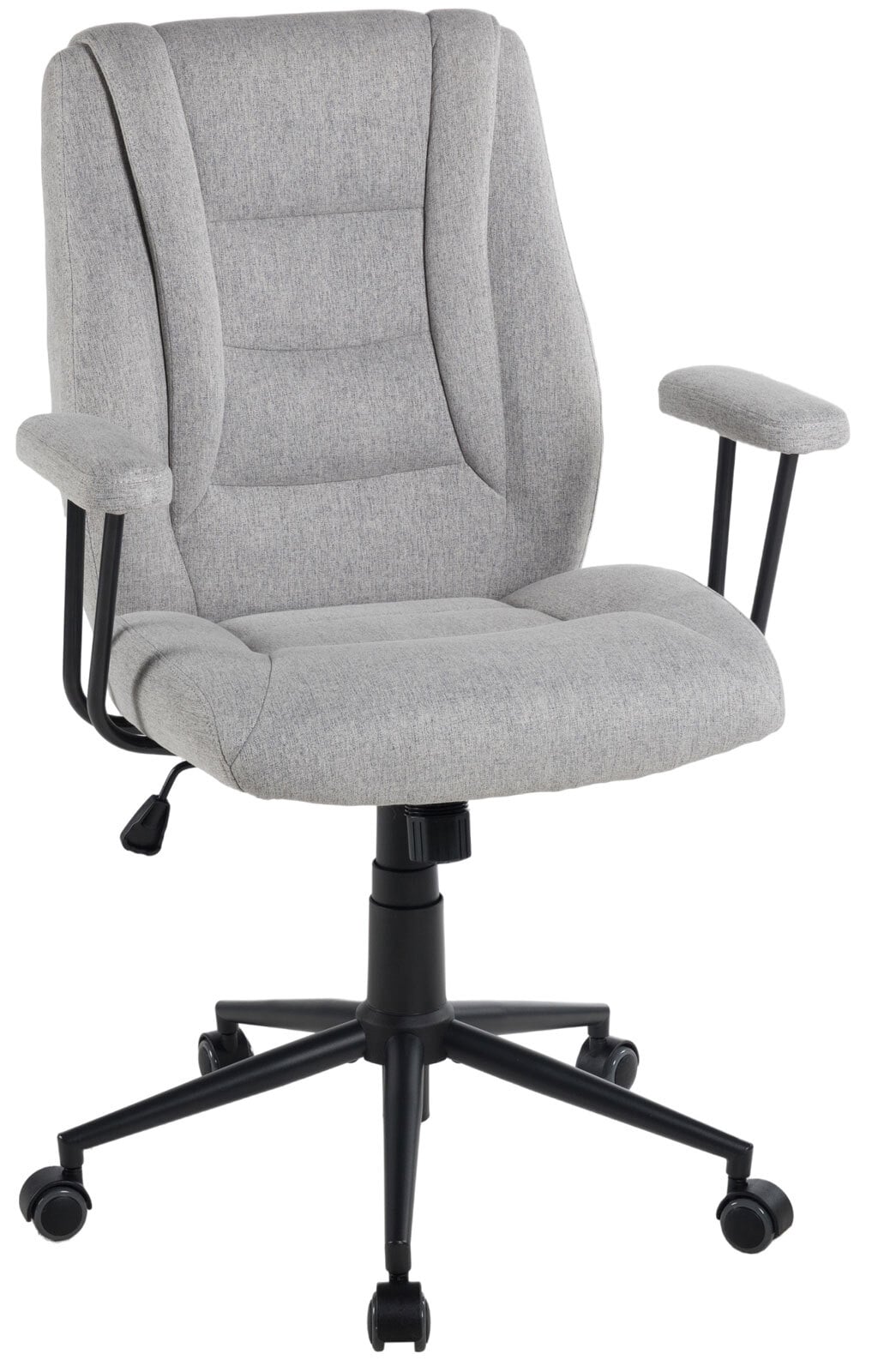 Chefsessel CASPER Schwarz/ Hellgrau