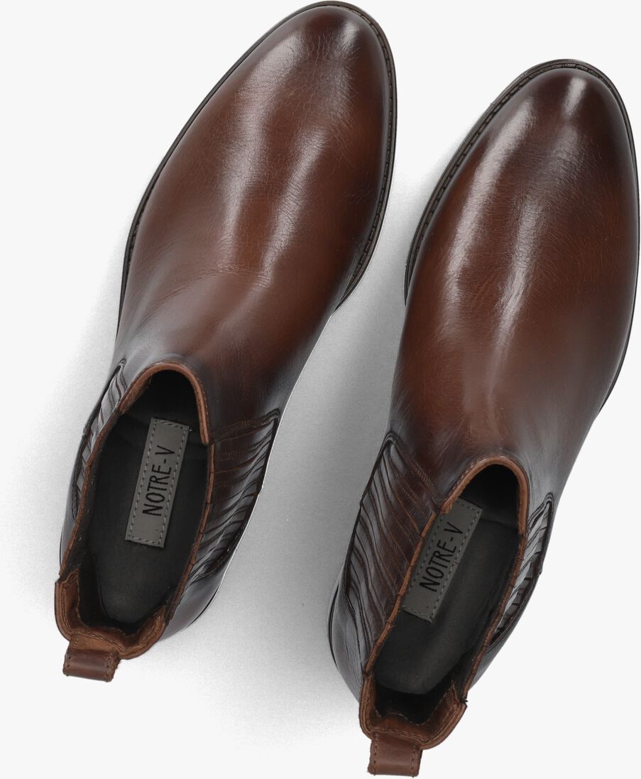 cognac notre-v chelsea boots 2sera208