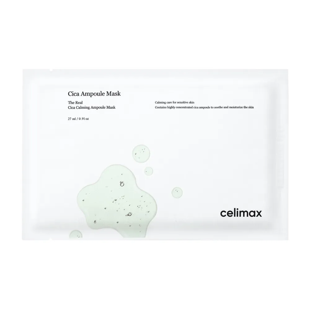 Celimax The Real Cica Calming Ampoule Mask - 1 stk.