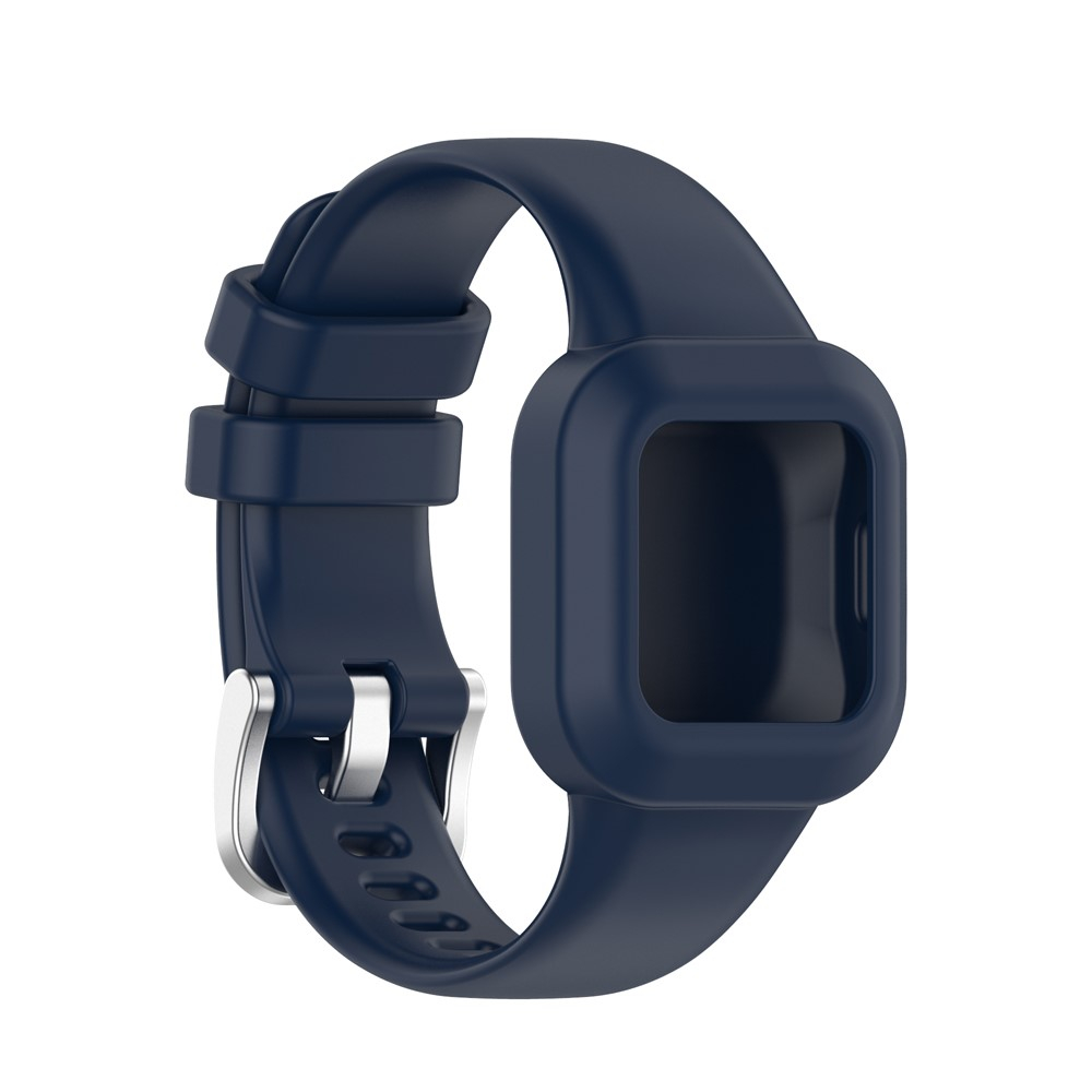 (Gr. XS) Garmin Vivofit JR 3 Silikon Armband mit Dornschliesse (Gelenkumfang ca. 135 - 200mm) - Dunkelblau