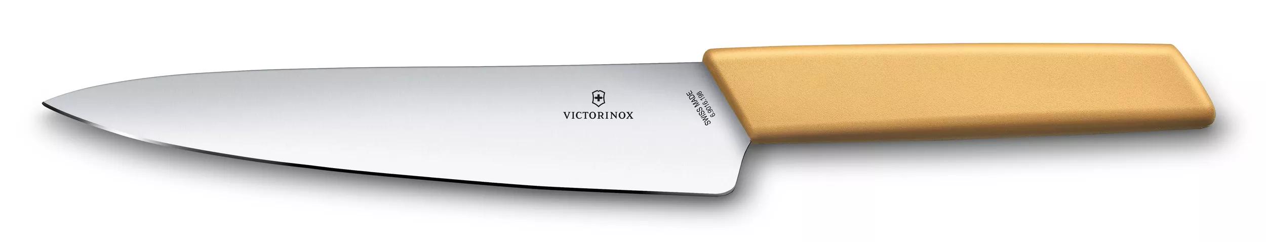 Swiss Modern Tranchiermesser-Honiggelb
