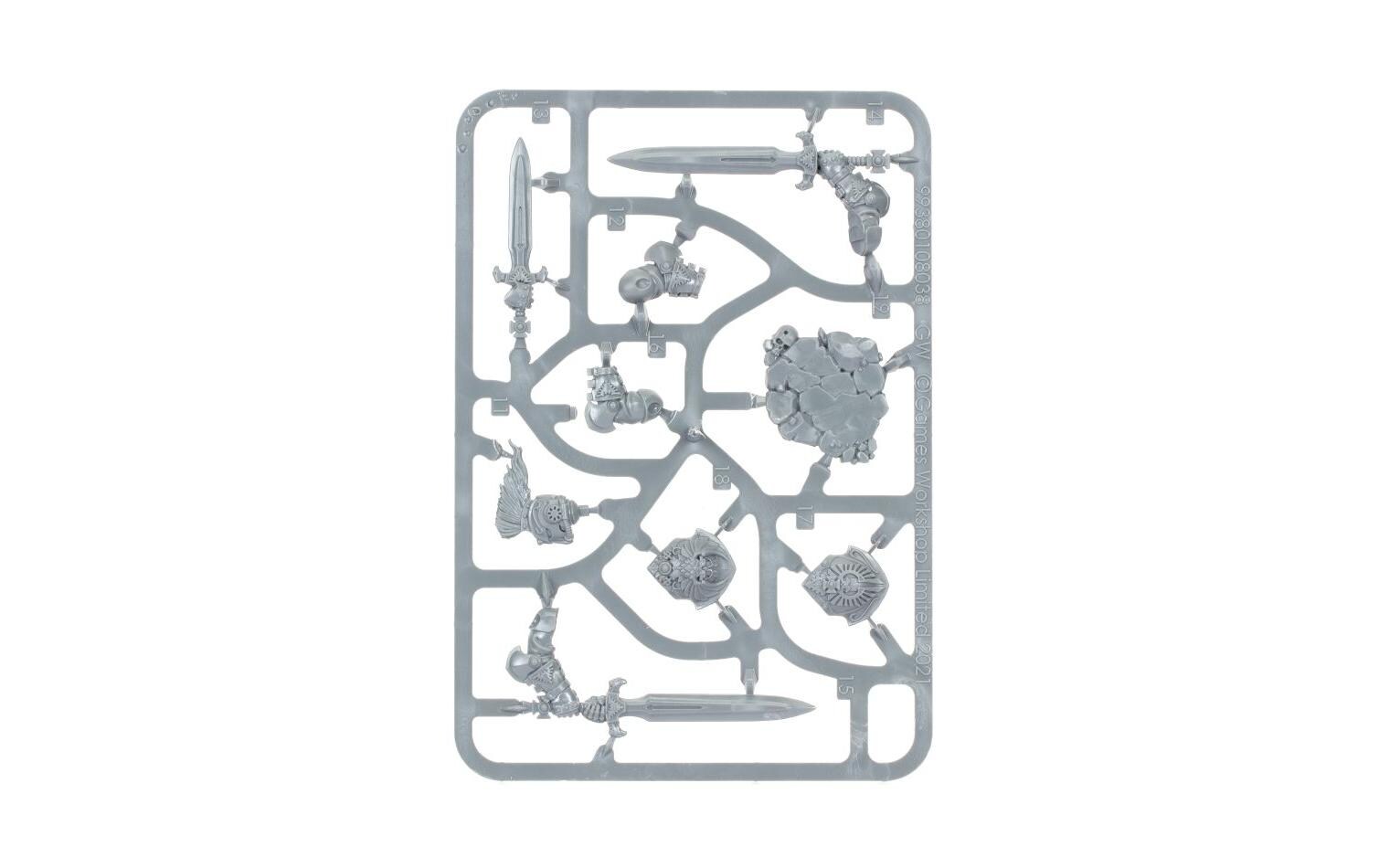Figur Warhammer 40.000 KlingenchampionWarhammer Miniatur: Adeptus Custodes Blade Champion