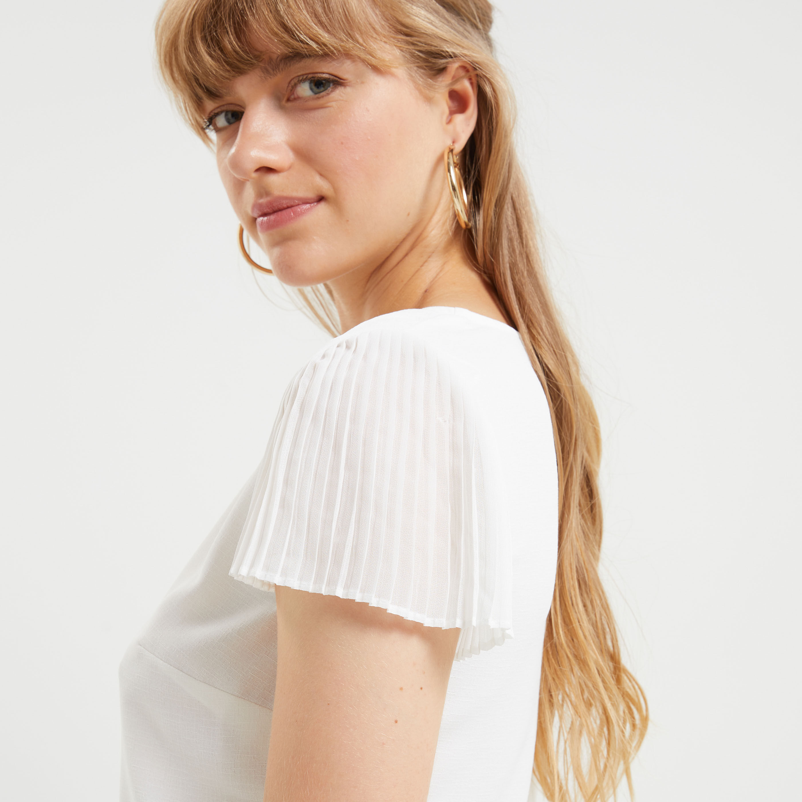 Blouse femme - ECRU