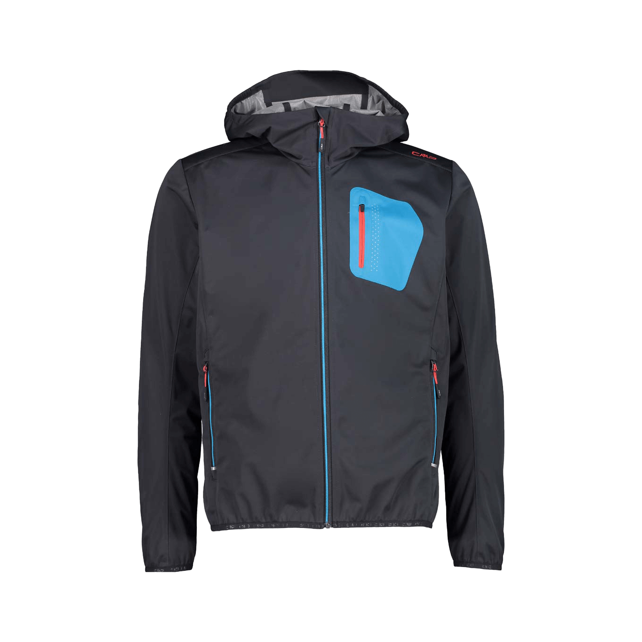 CMP Man Jacket Fix Hood - Jakke