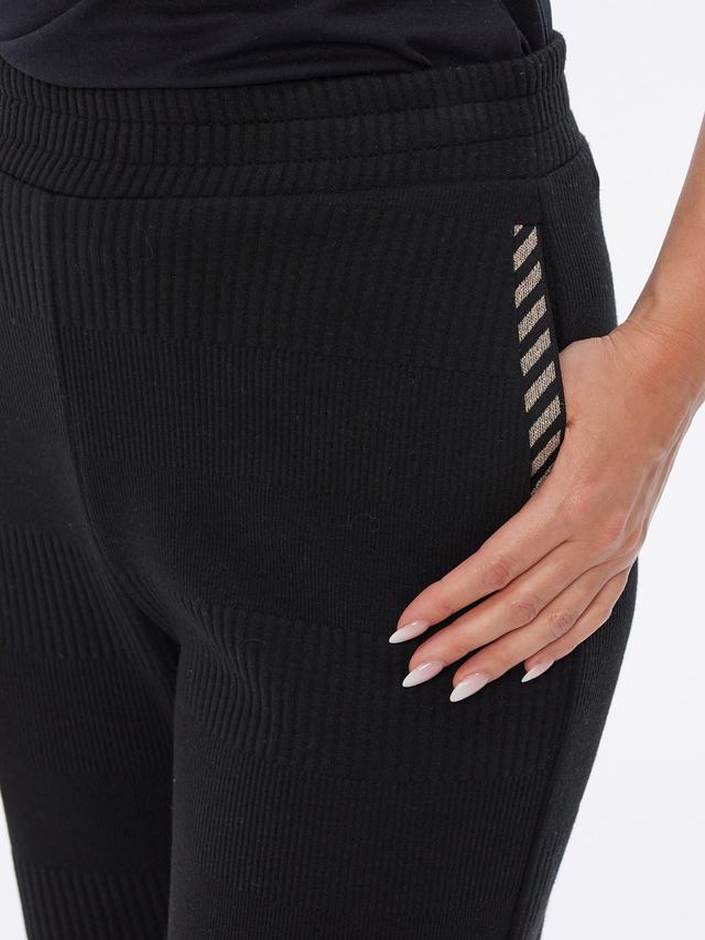 Loungehose Strukturstrick