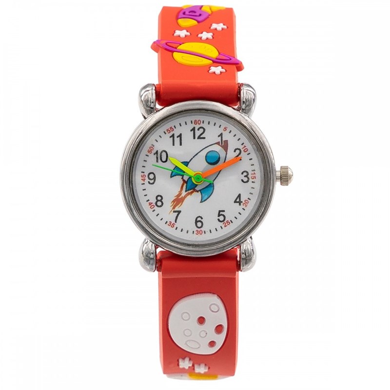 Montre Unisexe CHTIME bracelet Silicone Rouge