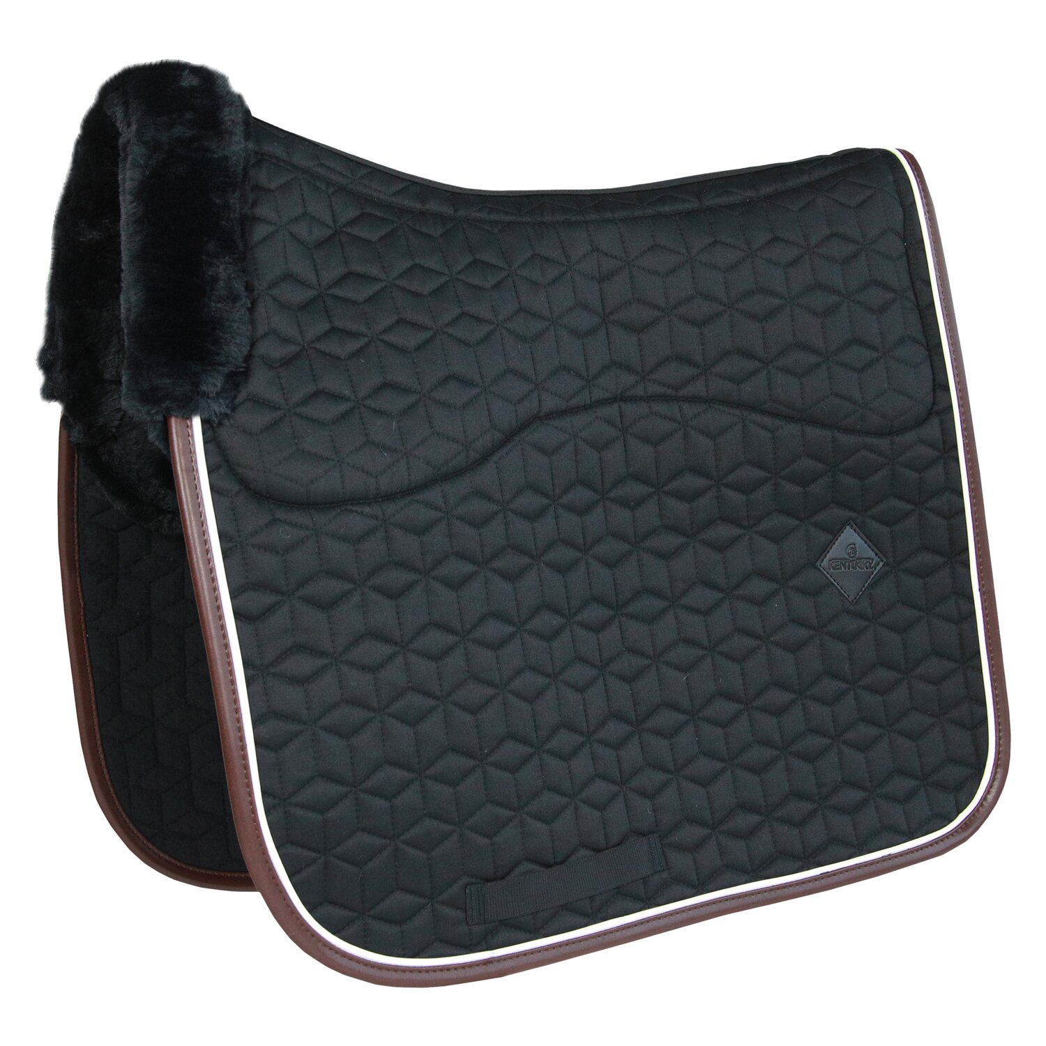 KENTUCKY Saddle Pad Skin Friendly - black