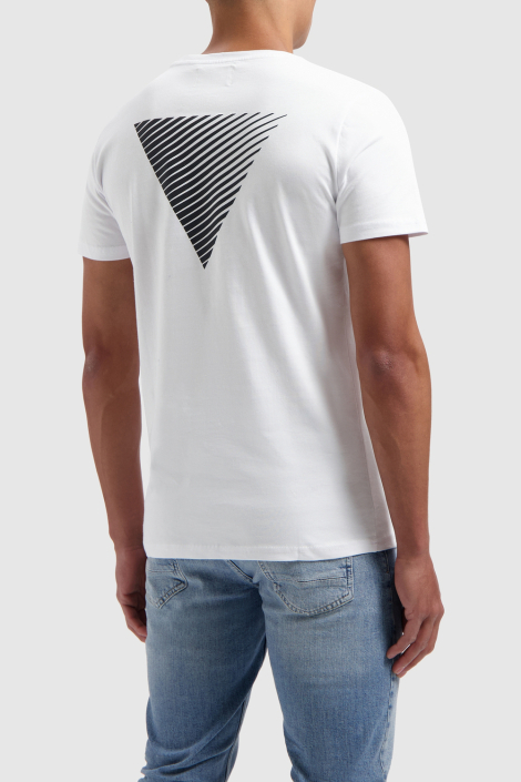 Pure Path witte heren t-shirt