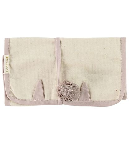 Fabelab Federtasche - Hase - Natur/Pink