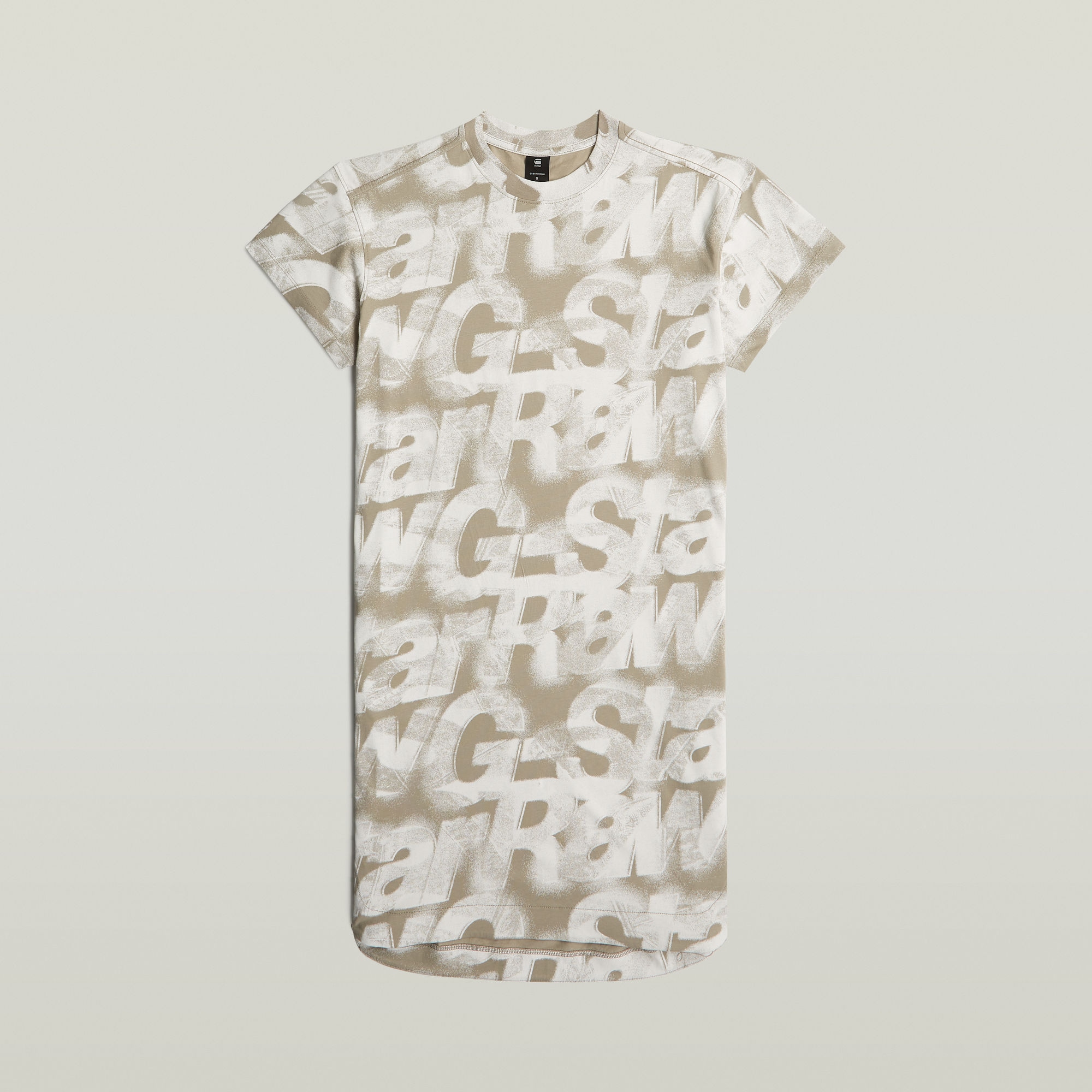G-STAR Shirtkleid »Printed loose t-shirt dress« mit durchgängigem Print