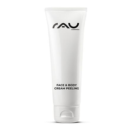 RAU Cosmetics Face & Body Cream Peeling mechanische Tiefenreinigung  für Körper & Gesicht