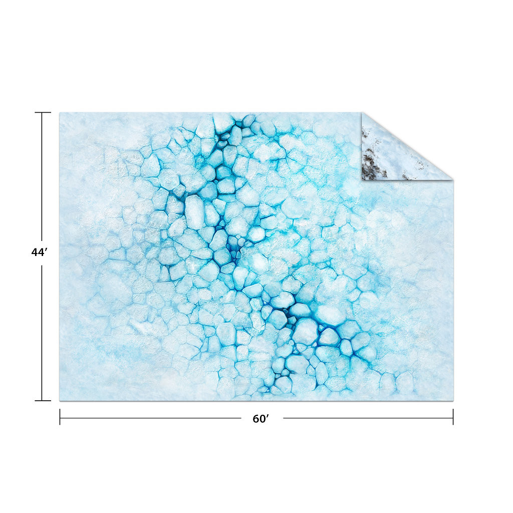 Tapis de jeu 150x110 cm - Ice Floe / Frozen Tundra