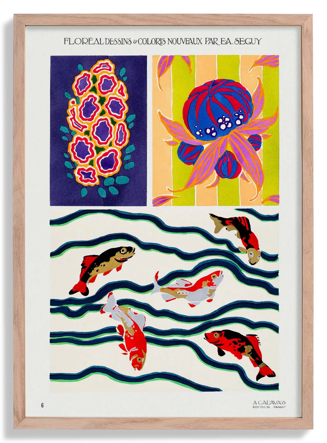 Floréal Dessins Coloris Nouveau Nr 06 von E.A. Séguy