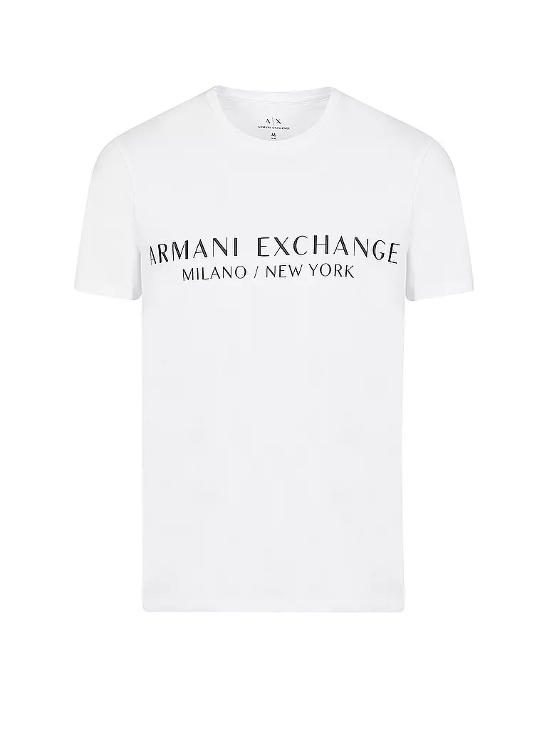 ARMANI EXCHANGE T-Shirt Slim Fit weiss