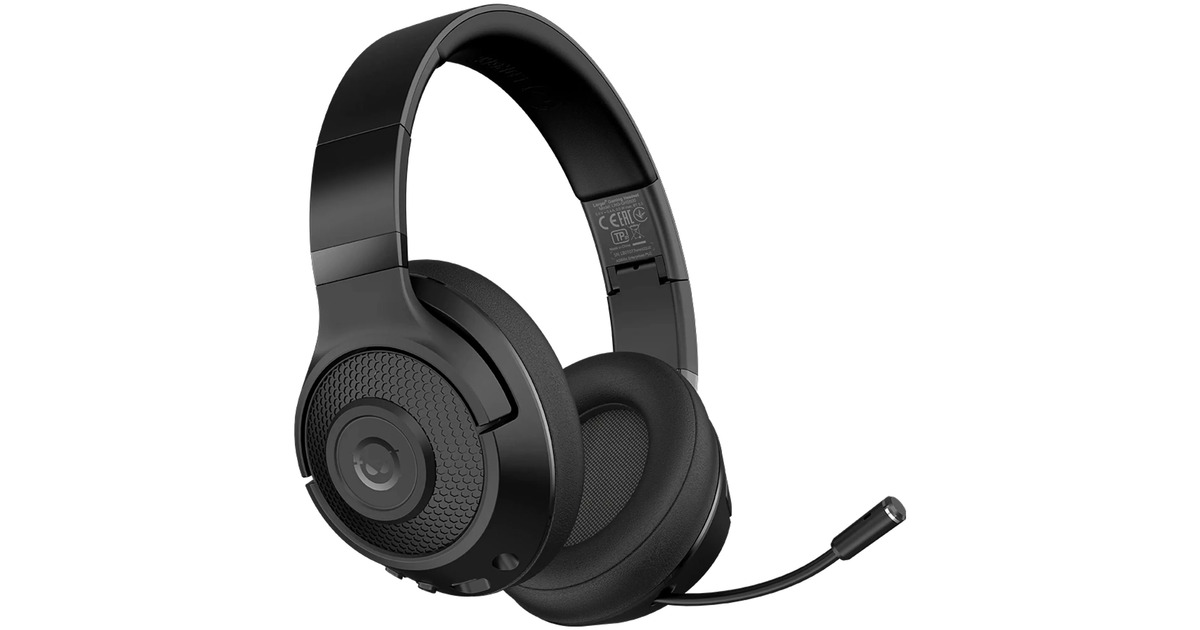 LORGARNoah 500 over-ear gaming headset  (Zwart, Bluetooth 5.3 / 3.5mm)