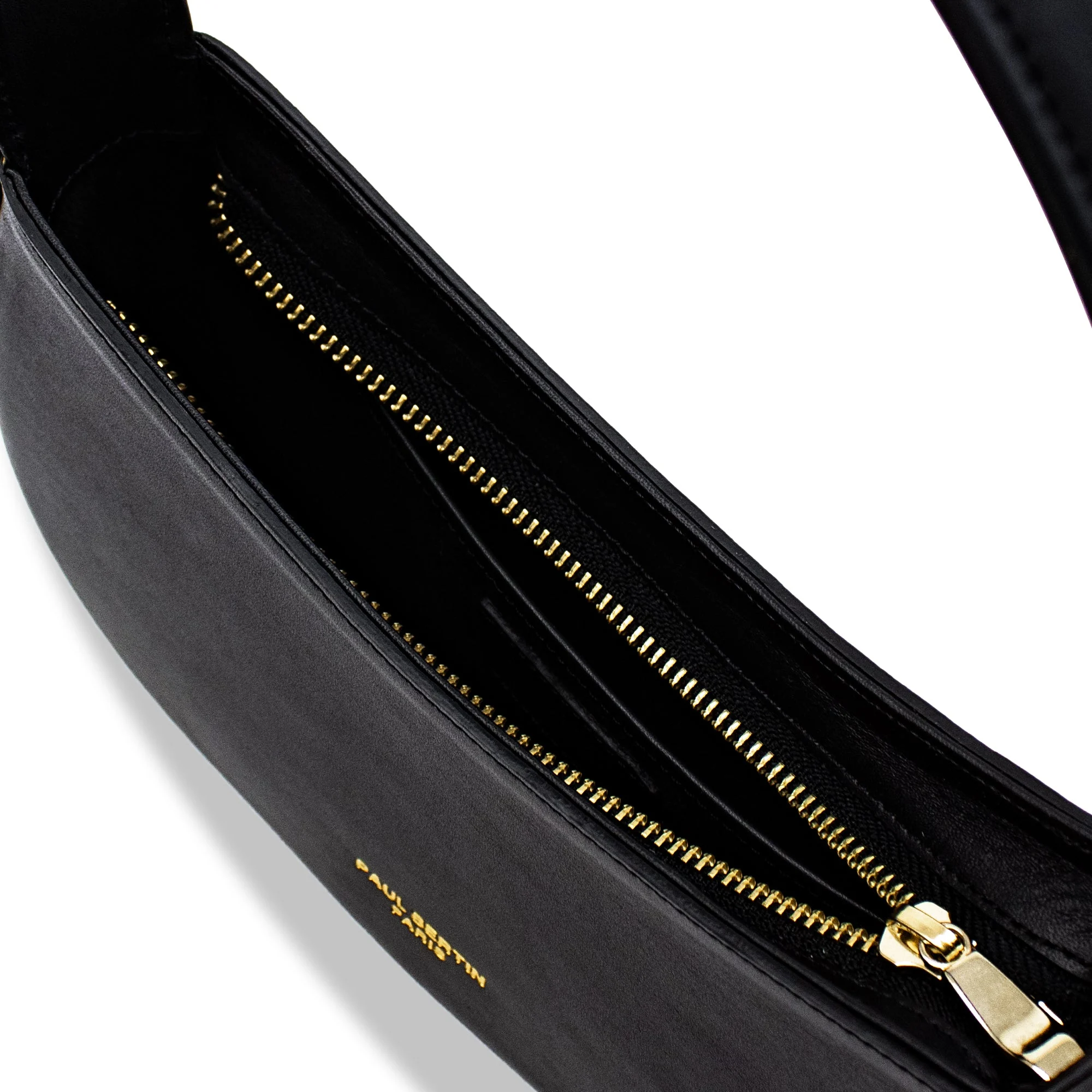BOBO - Sac baguette en cuir | Noir