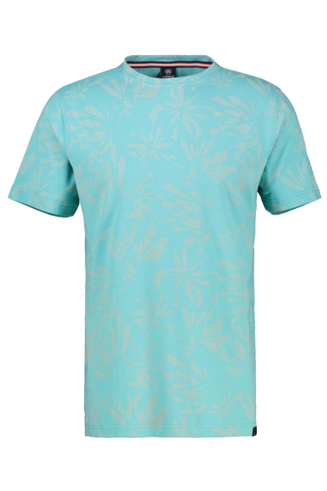 Lerros blauwe heren t-shirt
