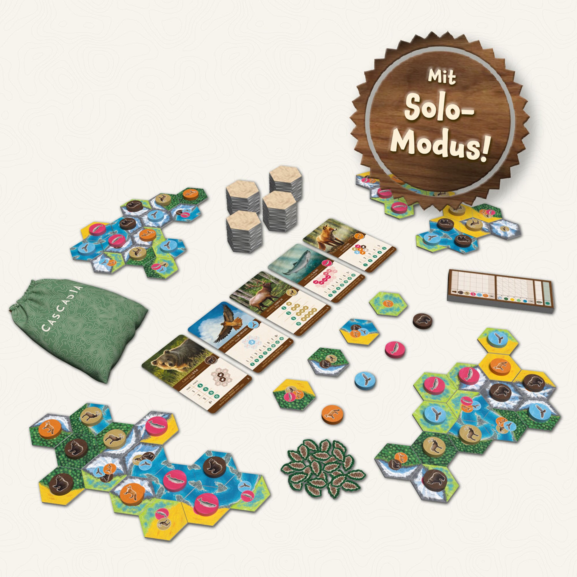 Kosmos Gesellschaftsspiel Cascadia - im Herzen der Natur