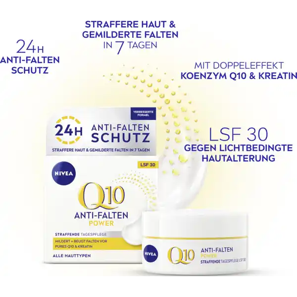 Q10 Anti-Falten Power Straffende Tagespflege LSF30