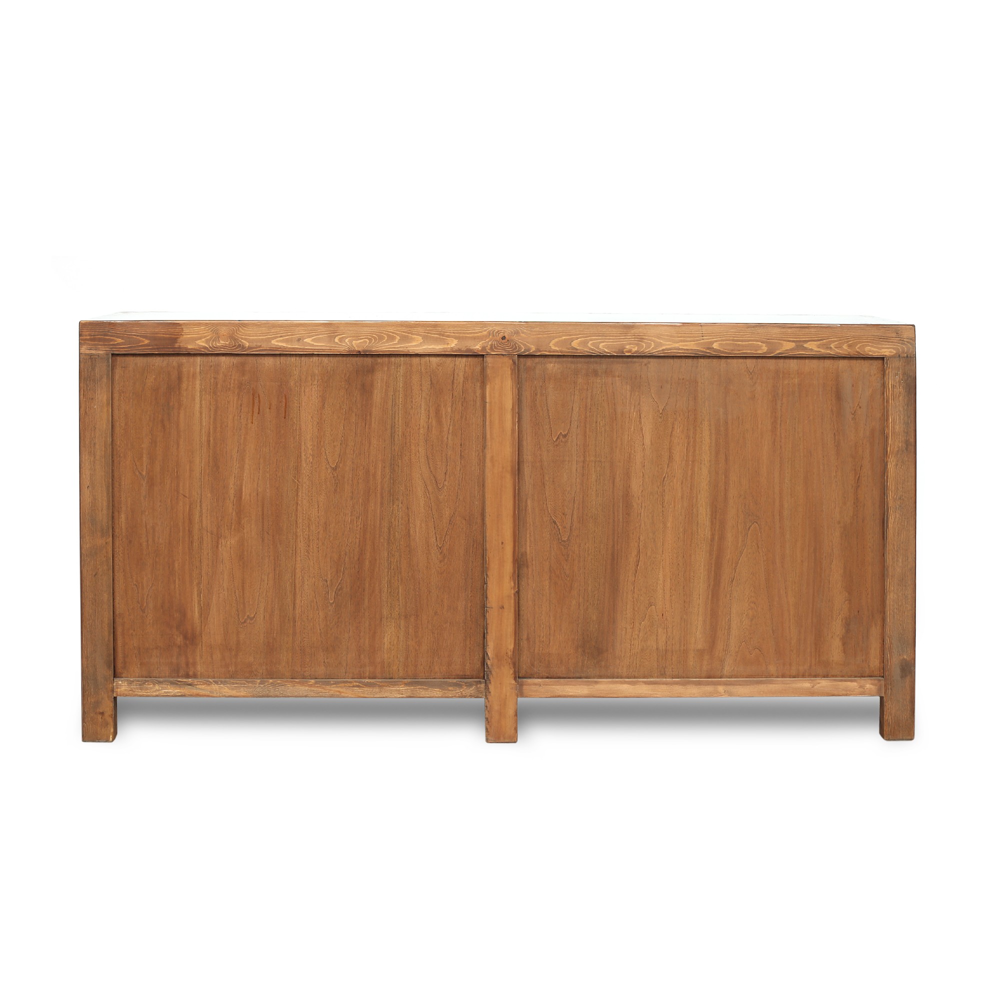 Sideboard 'Fleurette', blau, gelb, B 180 cm, H 90 cm, T 42 cm von fischer's lagerhaus