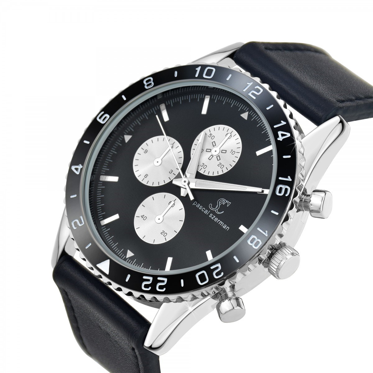 Montre homme quartz SC Crystal collection Pascal Szerman