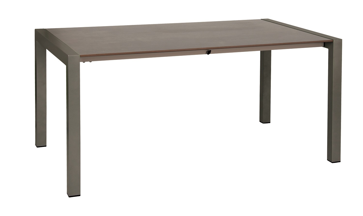 5-teiliges Gartenmöbel-Set - nero-anthrazit - Aluminium