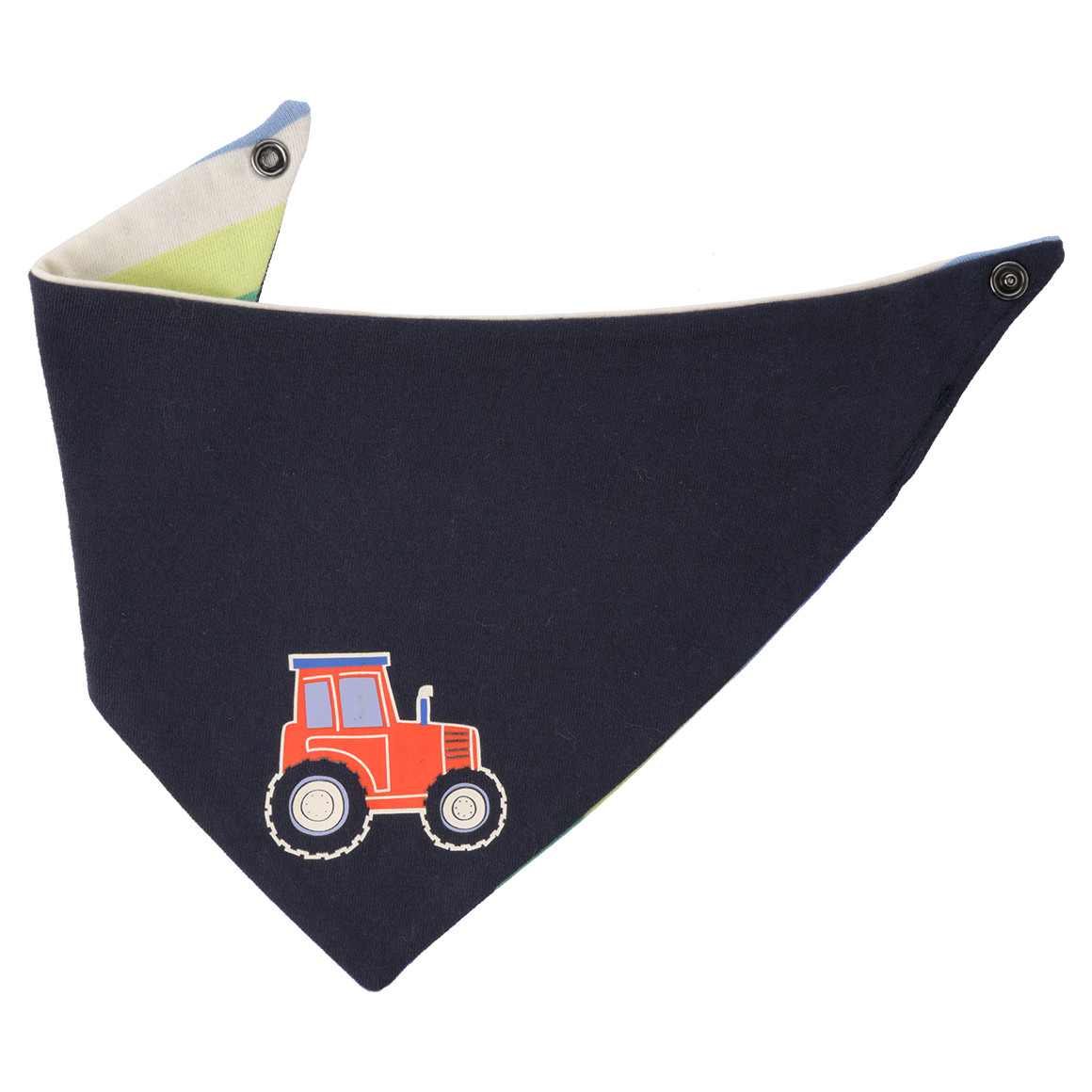 Topomini Baby Bandana zum Wenden dunkelblau