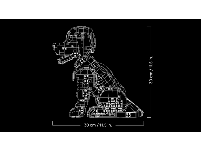 LEGO Golden retriever puppy (11384)