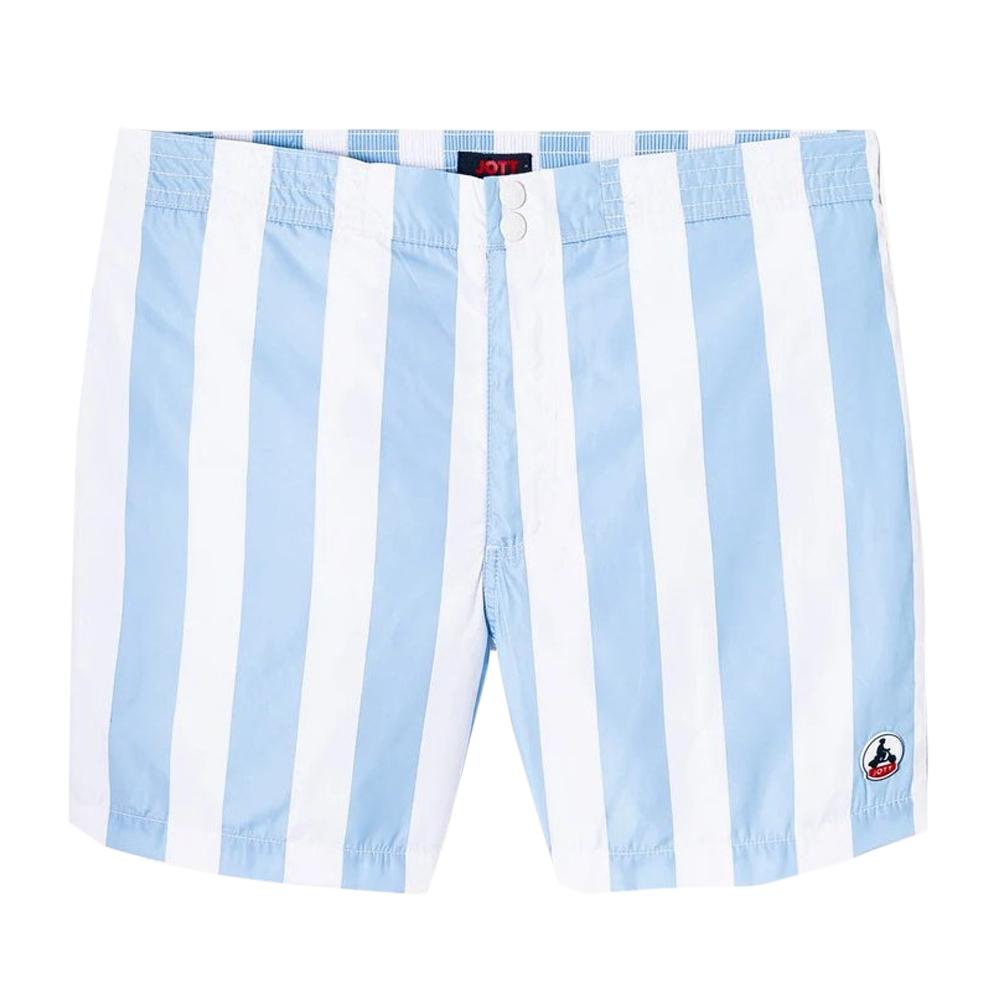 JOTT Short de Bain Blanc/Bleu Homme Jott Deauville 1800