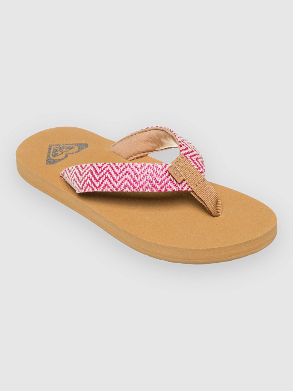 Roxy Rg Porto Raffia Kids Sandals raspberry