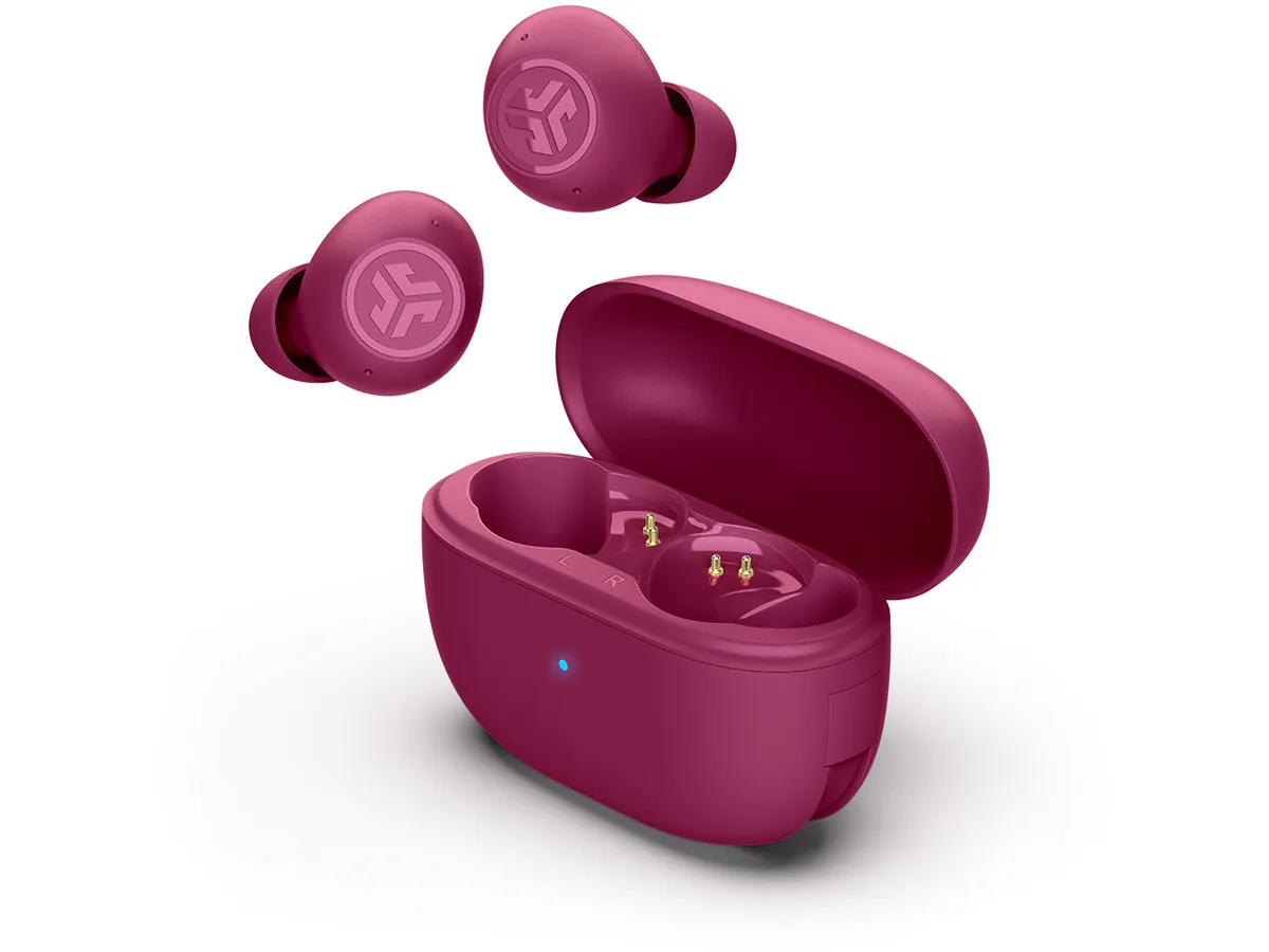 GO POP ANC Bluetooth 5.3 In-Ear Kopfhörer Headset IP55   Ladecase (IEUEBGOANCRFUC124) - Fuchsia