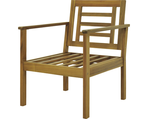 Alina Garden Place 4-zits houten tuinmeubelset bestaande uit: tafel, 2 stoelen, tweezitsbank, kussens