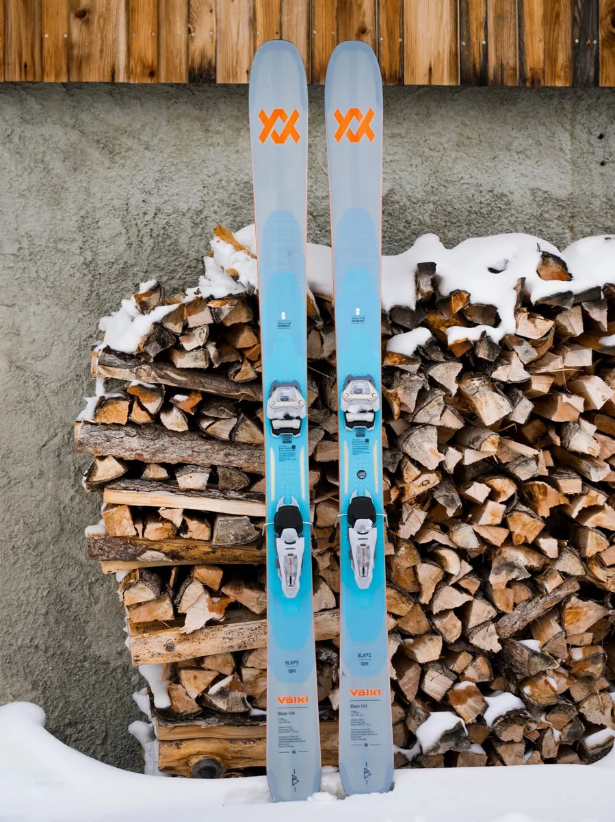 Völkl Blaze 104 Grey/Orange Flat 24/25