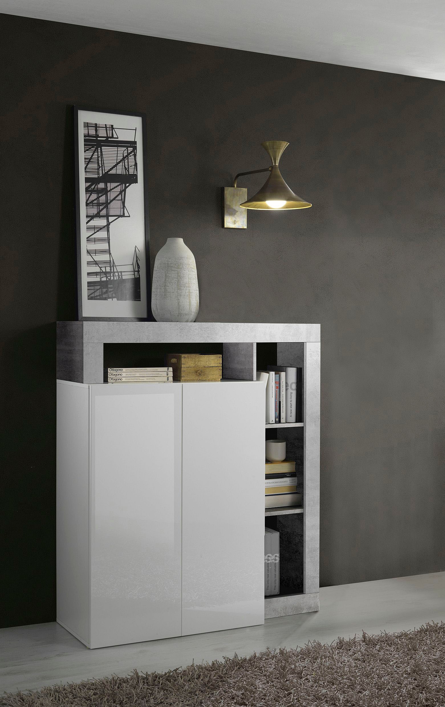 INOSIGN Mehrzweckschrank »Hamburg, Breite 108 cm« Höhe 126 cm