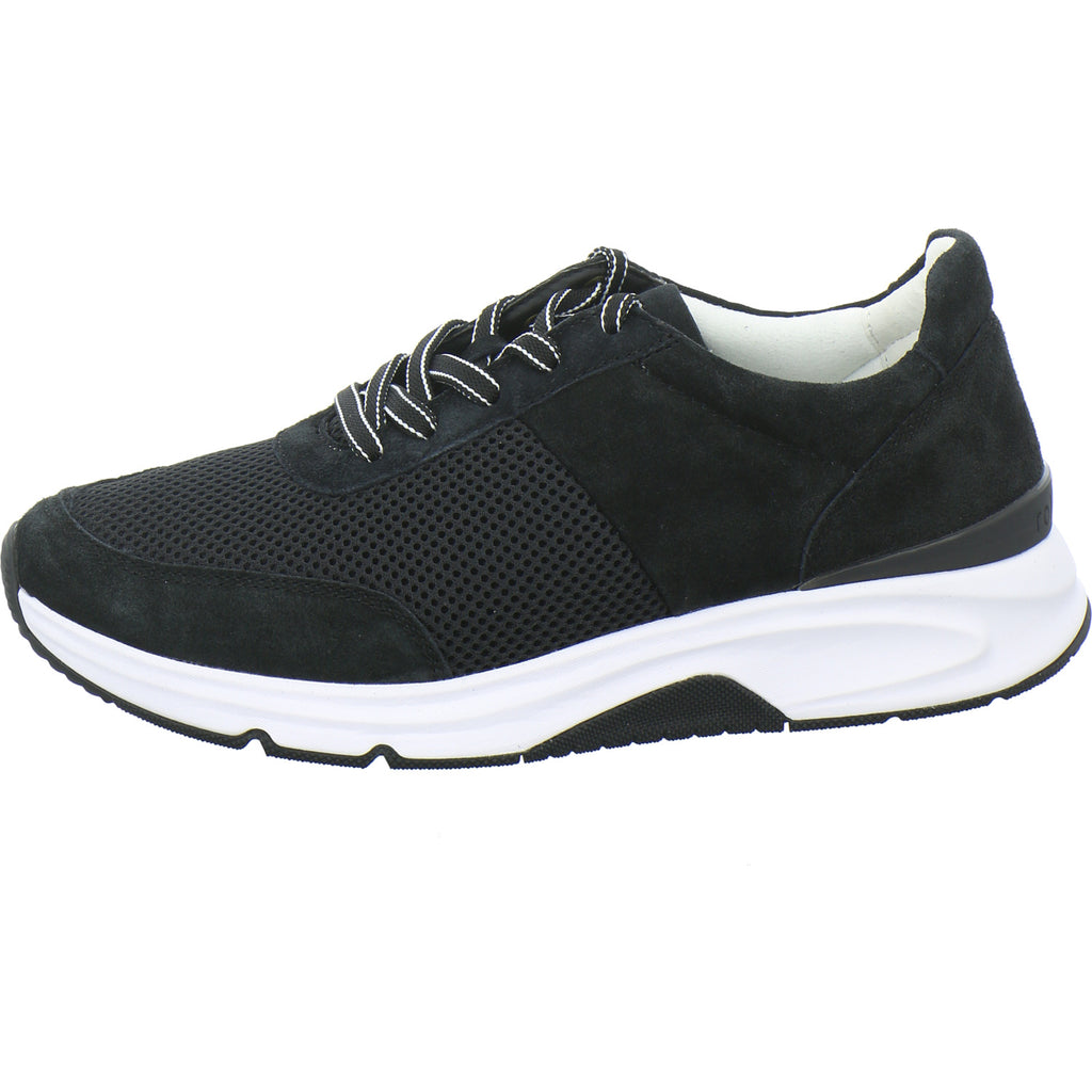 Gabor Comfort Sneaker Damen Rolling Soft Schwarz
