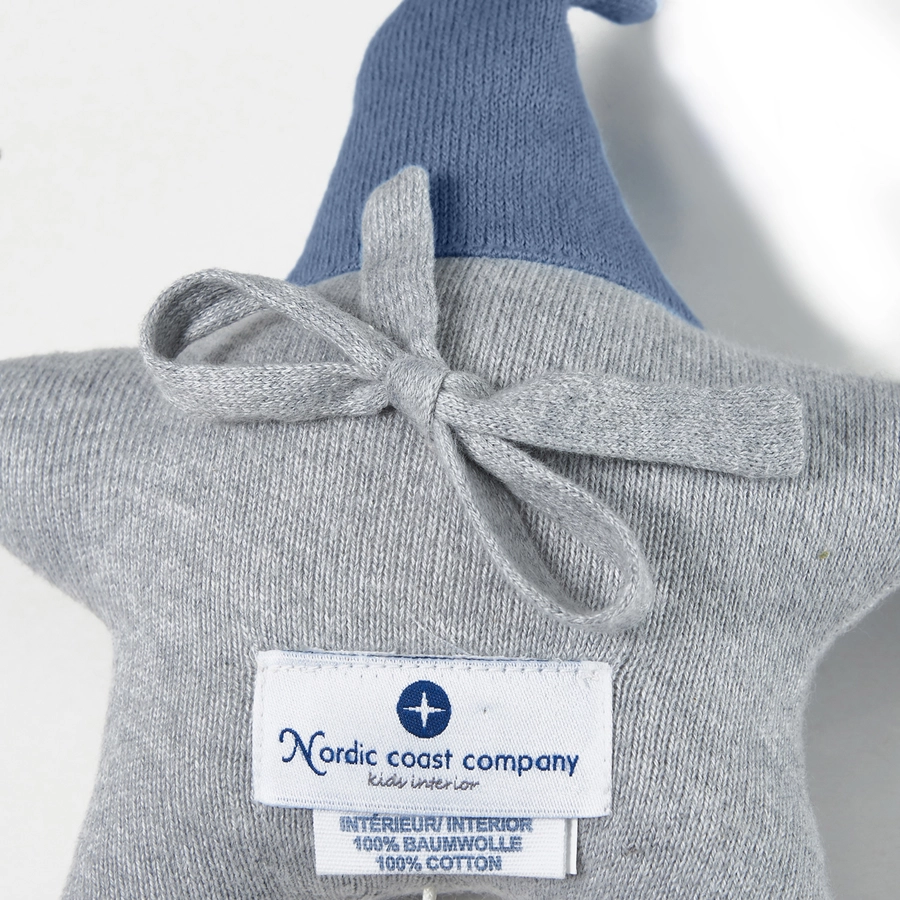 Nordic Coast Company Spieluhr Stern Blau-Grau
