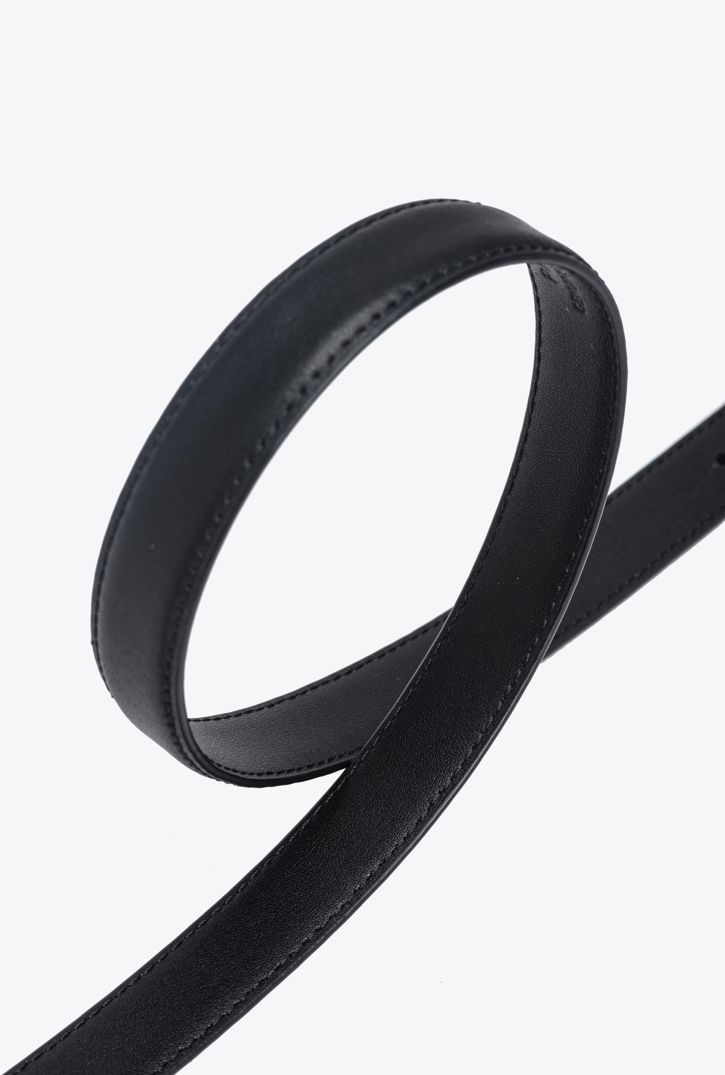 Fine ceinture love birds color block | Noir