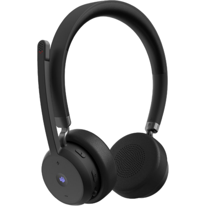 Lenovo Wireless VoIP Headset Casque Sans fil Arceau Bureau/Centre d'appels Bluetooth Noir