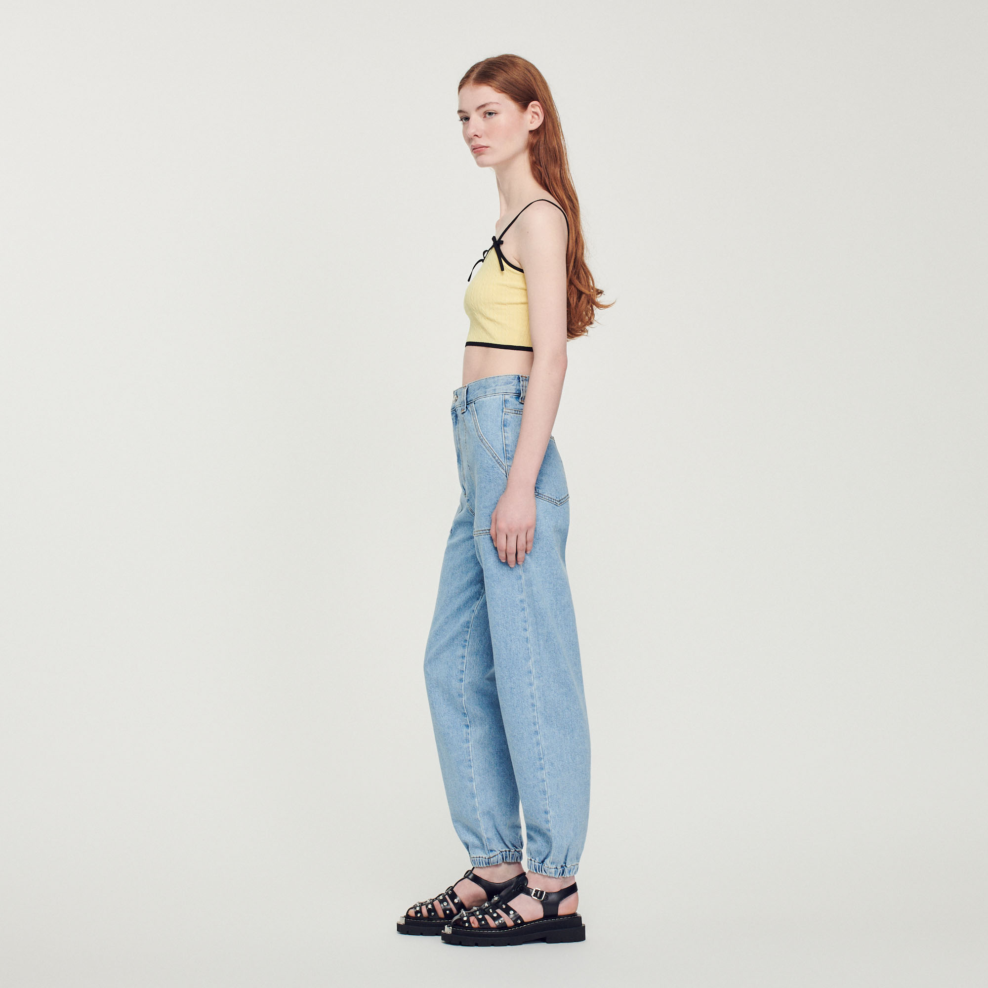Jean en denim delave