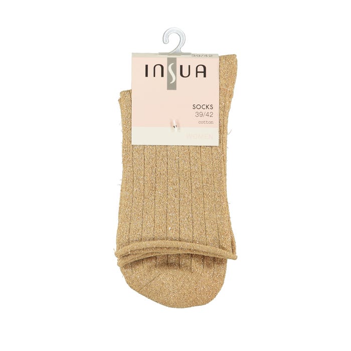 inSua-Geribbelde glittersokjes inSua