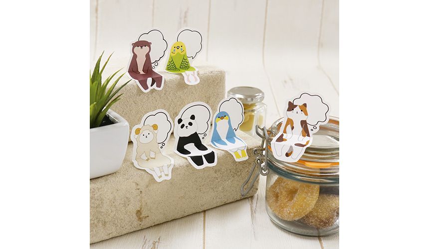 MDS - Aotoplus Sticky Note Zittende Sticky Note Parkiet