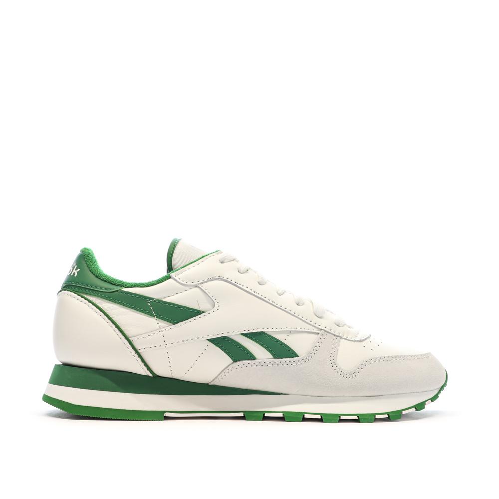 Reebok Baskets Blanc/Vert Homme Reebok Classic Leather 1983 Vintage